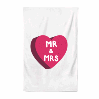 Mr & Mrs Tea Towel