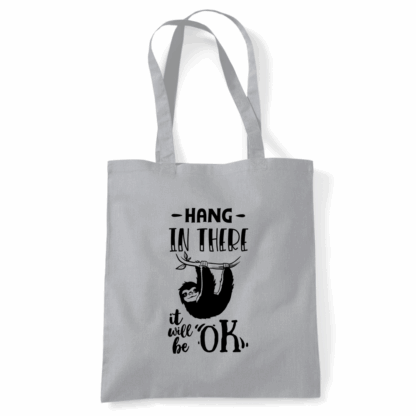 Hang In There Sloth Tote Bag - Image 16