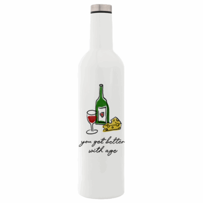 You Get Better with Age Metal Bottle Flask - Image 2