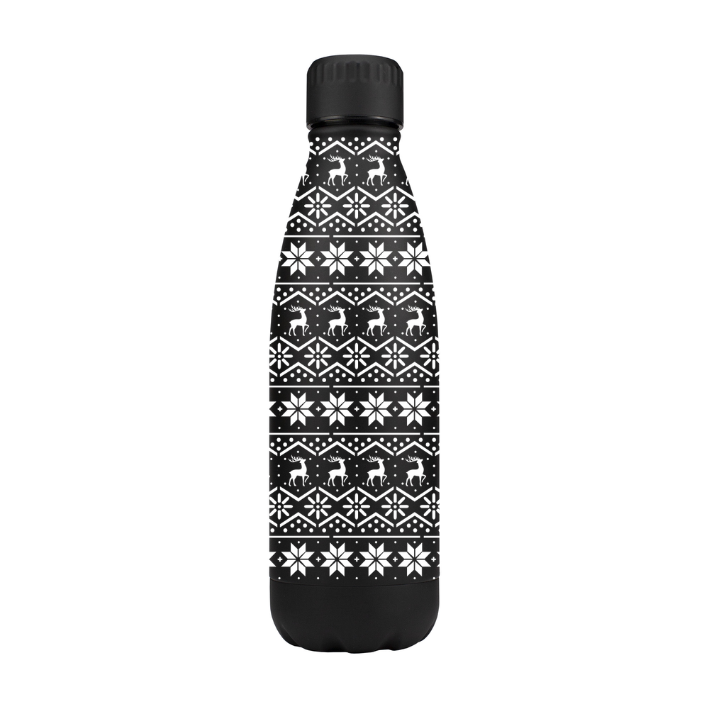 Christmas Fairisle Matte Metal Bottle - Image 5