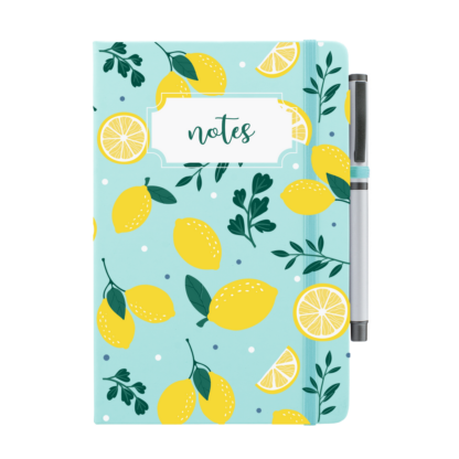 Lemons Notebook with Pen - Image 14