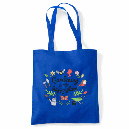 Gardening is my Happy Place Tote Bag - Image 42