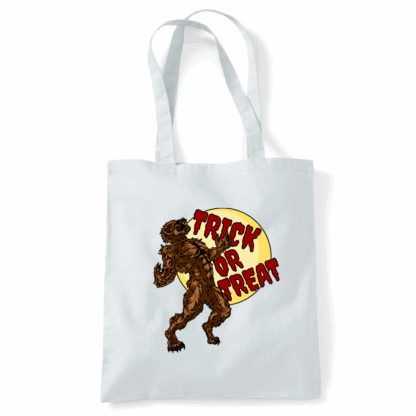 Trick or Treat Werewolf Personalised Tote Bag - Image 46