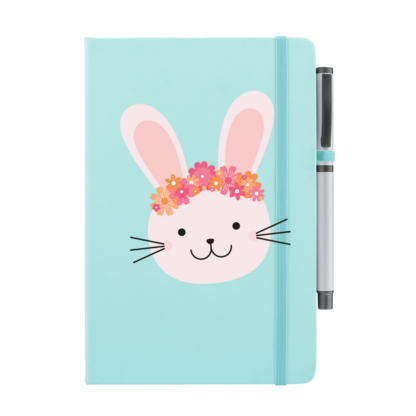 Rabbit Personalised Notebook with Pen - Image 14