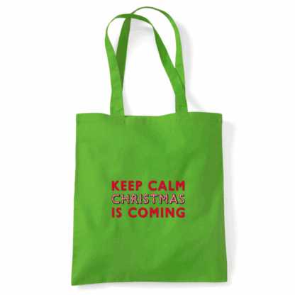Keep Calm Christmas Is Coming Tote Bag - Image 14