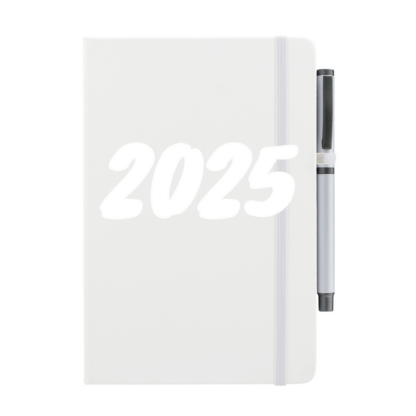 2025 Personalised Notebook with Pen - Image 2