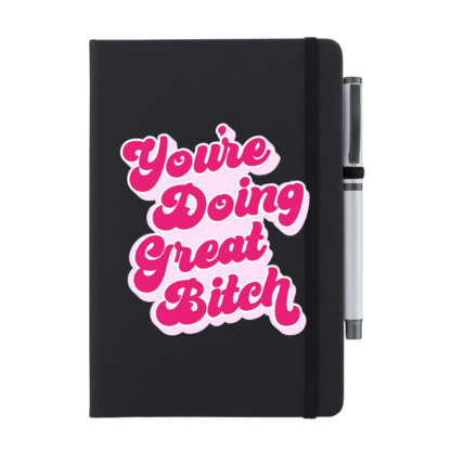 You're Doing Great Bitch Personalised Notebook with Pen - Image 7