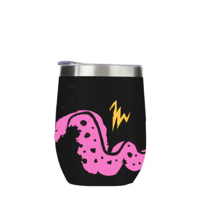 Abstract Lines Metal Drinks Tumbler - Image 3