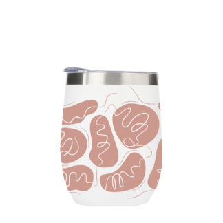 Abstract Metal Drinks Tumbler