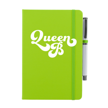 Queen B Personalised Notebook with Pen - Image 6