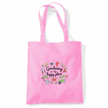 Gardening is my Happy Place Tote Bag - Image 17