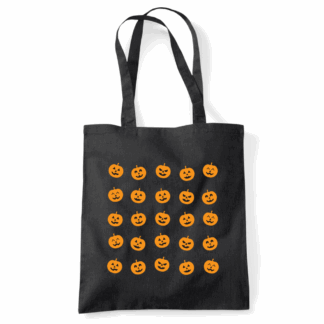 Pumpkins Personalised Cotton Tote Bag