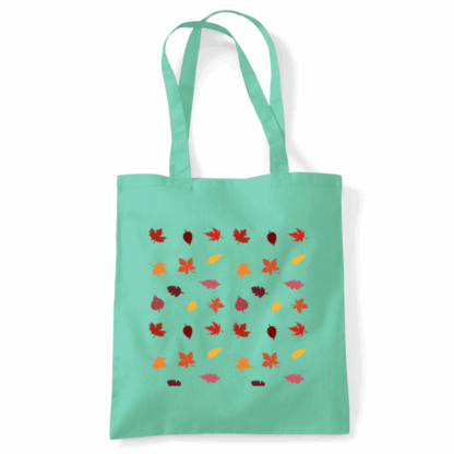 Autumn Leaves Cotton Tote Bag - Image 44