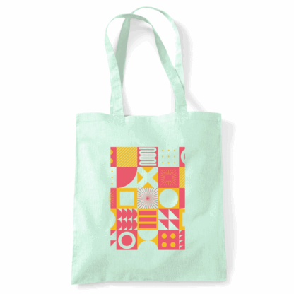 Square Patterns Tote Bag - Image 45