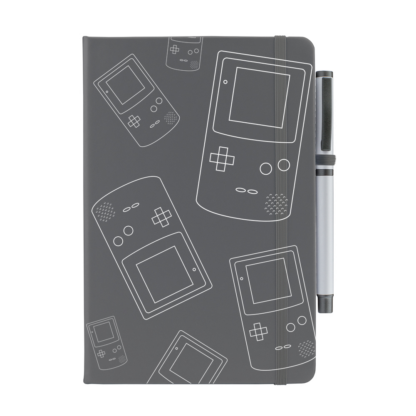 Retro Gaming Notebook with Pen - Image 4