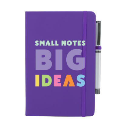 Big Ideas Personalised Notebook with Pen - Image 3