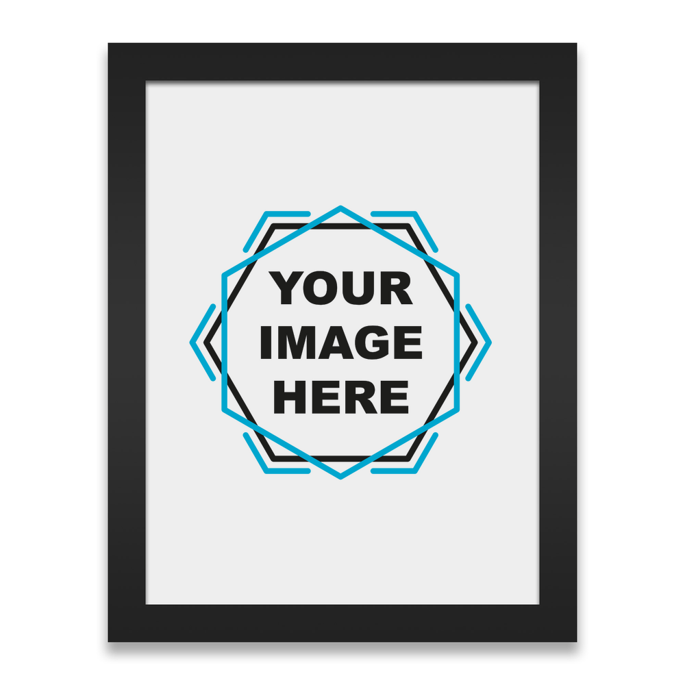 Custom Black Framed Photo Print - Portrait - Image 3