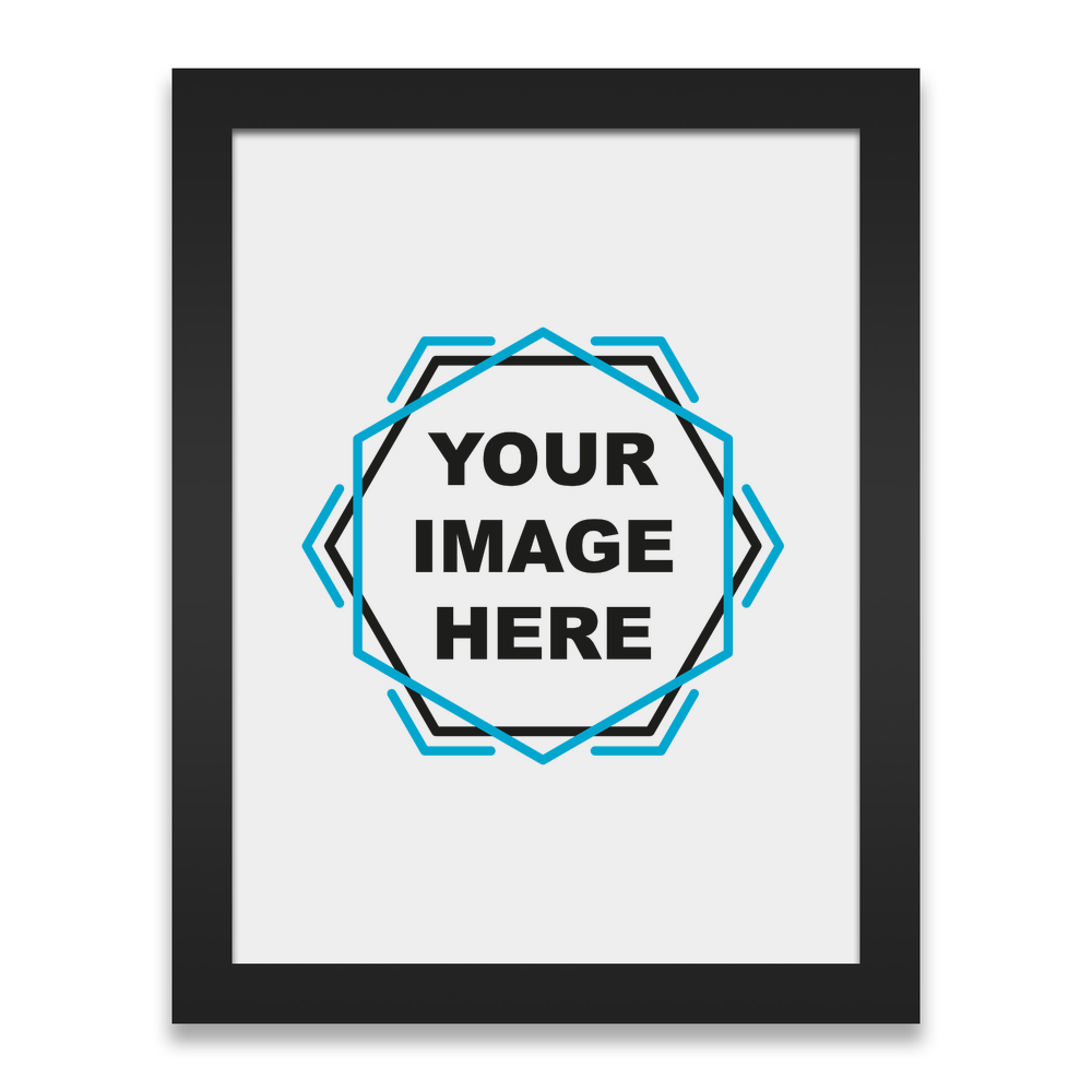 Custom Black Framed Photo Print - Portrait - Image 3