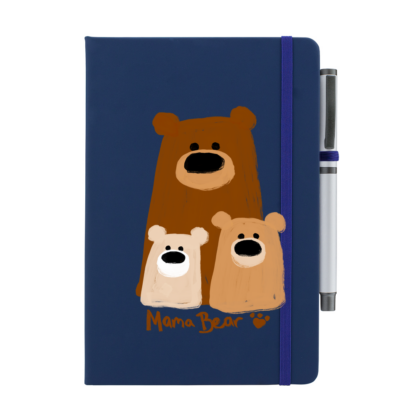 Mama Bear Personalised Notebook with Pen - Image 8
