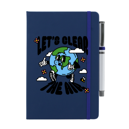 Lets Clear The Air Personalised Notebook with Pen - Image 6