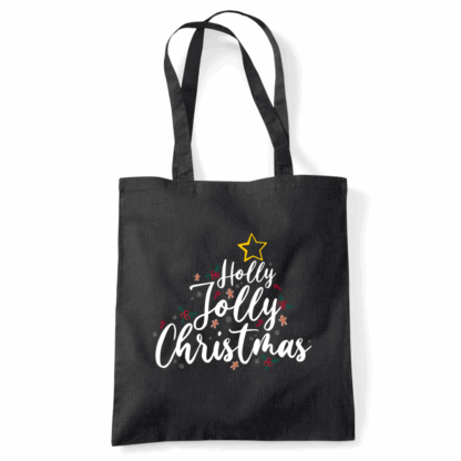 Holly Jolly Christmas Tote Bag - Image 2