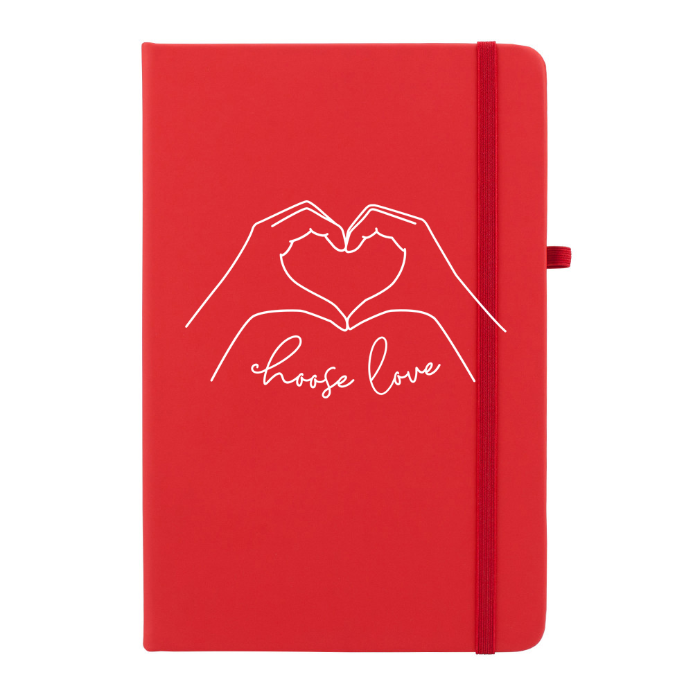 Choose Love Personalised Soft Feel Notebook - Image 7