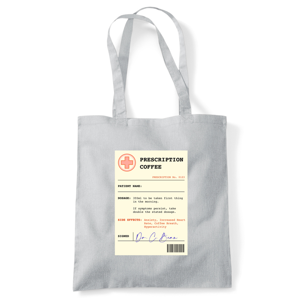 Coffee Prescription Personalised Tote Bag - Image 6