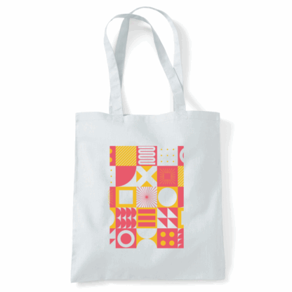 Square Patterns Tote Bag - Image 46