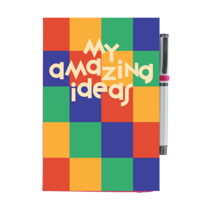 My Amazing Ideas Personalised Notebook with Pen - Image 9