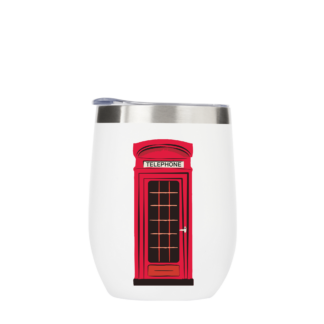 Telephone Box Metal Drinks Tumbler