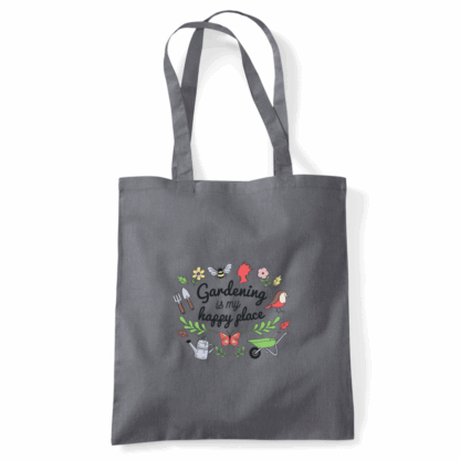 Gardening is my Happy Place Tote Bag - Image 7