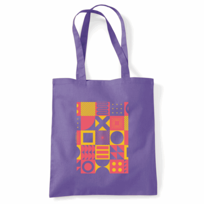Square Patterns Tote Bag - Image 24