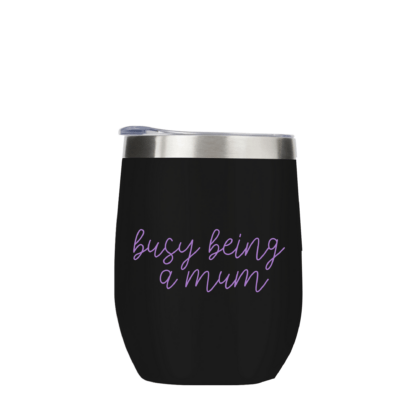 Busy Being a Mum Metal Drinks Tumbler - Image 3