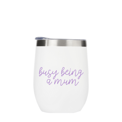 Busy Being a Mum Metal Drinks Tumbler