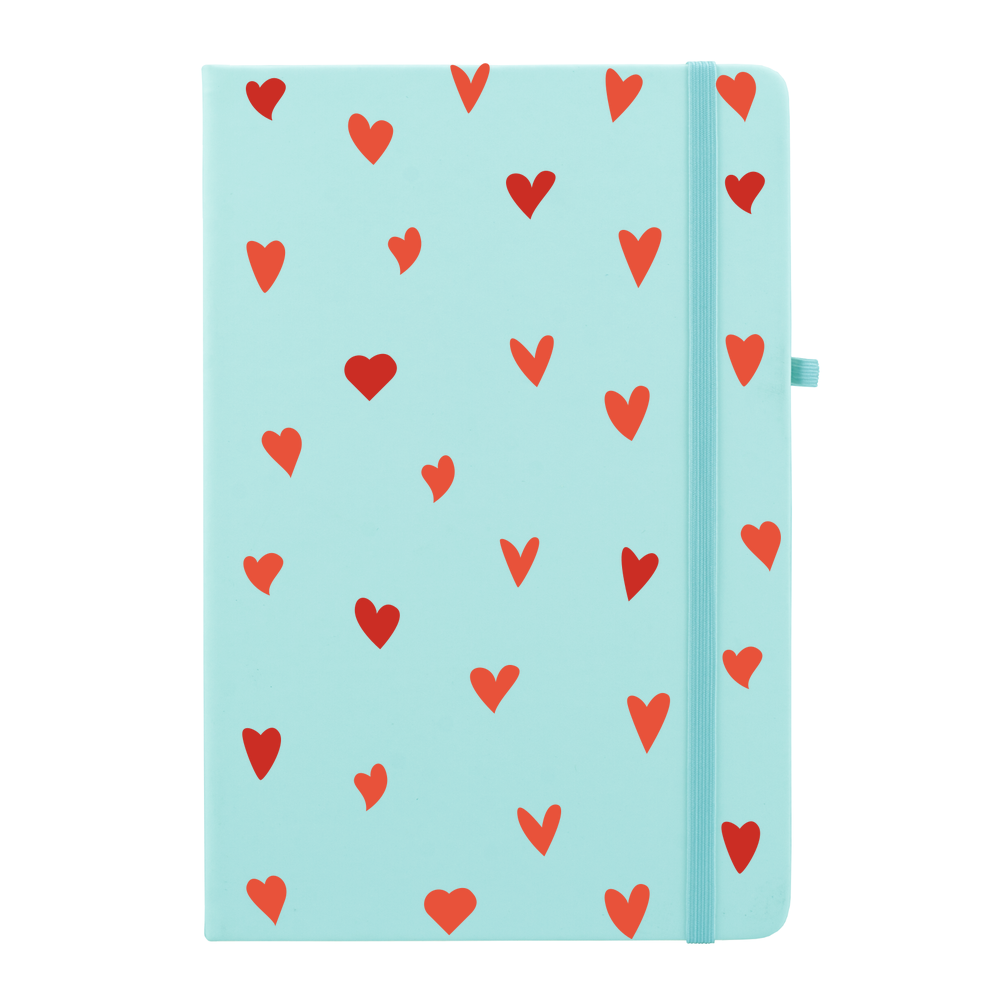 Love Hearts Personalised Feel A5 Notebook - Image 11