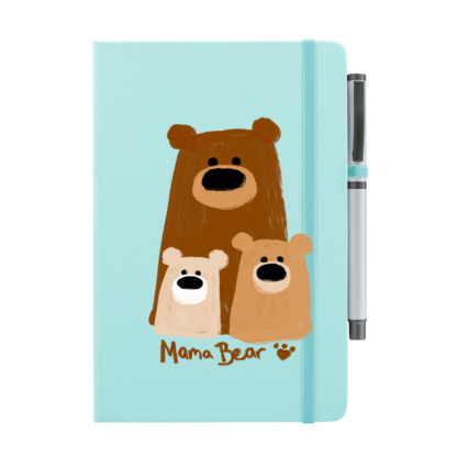 Mama Bear Personalised Notebook with Pen - Image 14
