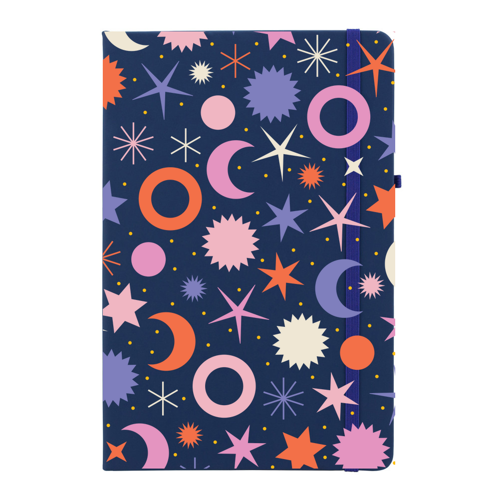 Moons and Stars Pattern Notebook - Image 10