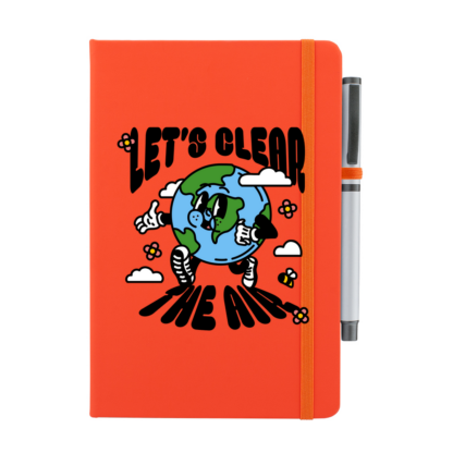 Lets Clear The Air Personalised Notebook with Pen - Image 12