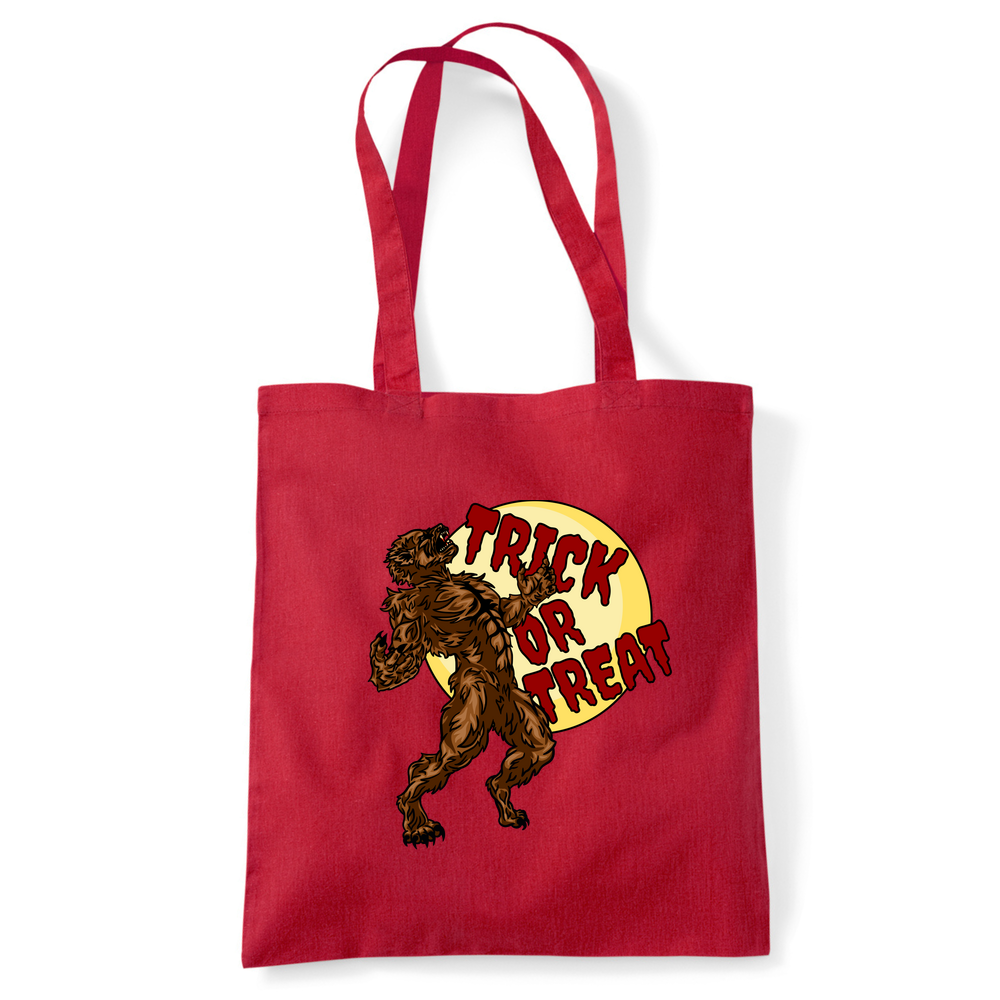 Trick or Treat Werewolf Personalised Tote Bag - Image 13