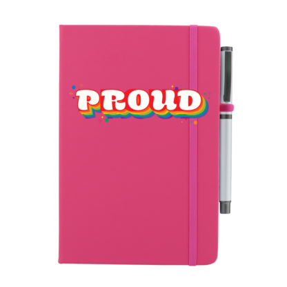 Proud Personalised Notebook with Pen - Image 5