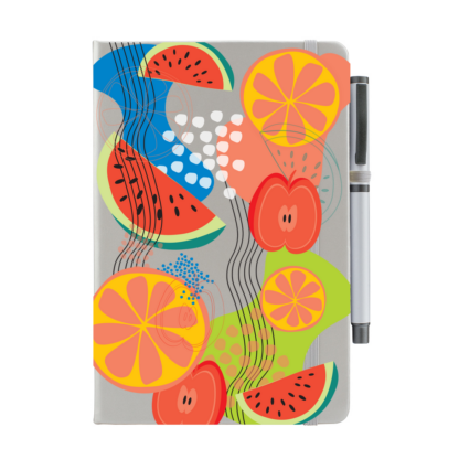 Fruits Notebook with Pen - Image 6