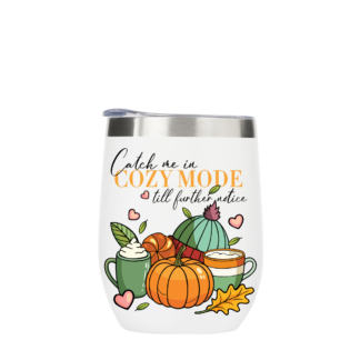 Cozy Mode Autumn Metal Drinks Tumbler