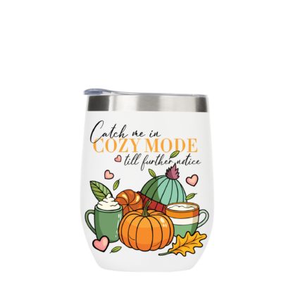 Cozy Mode Autumn Metal Drinks Tumbler