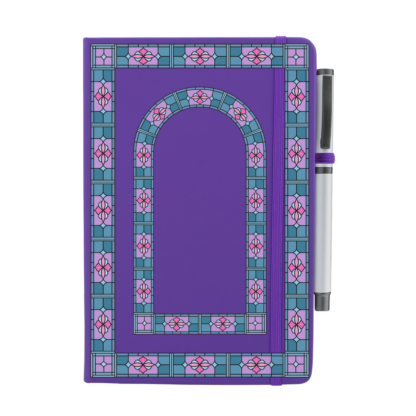 Art Deco Personalised Notebook with Pen - Image 7