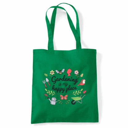 Gardening is my Happy Place Tote Bag - Image 29