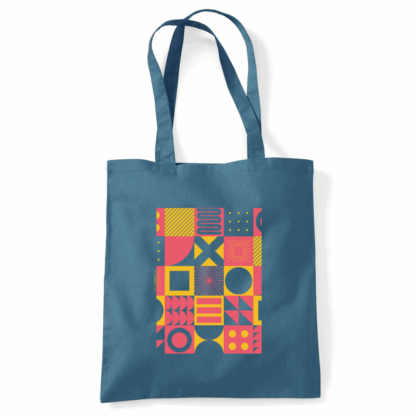 Square Patterns Tote Bag - Image 18