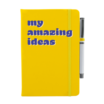 My Amazing Ideas Notebook with Pen - Image 11