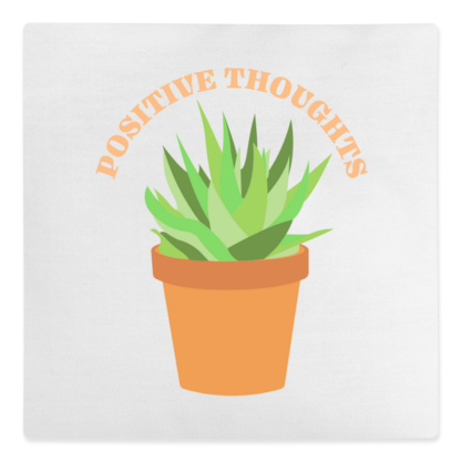 Positive Thoughts Canvas Cushion
