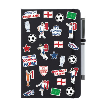 England Pattern Pen & Notebook Set - Image 6