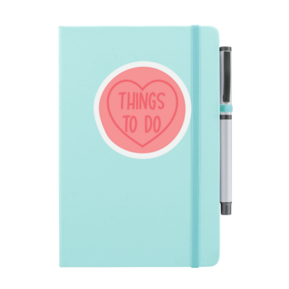 Things To Do Personalised Notebook with Pen - Image 14
